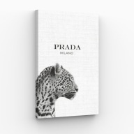 Obraz na płótnie 40x70 Prada Milano fashion art | Pomysł na prezent