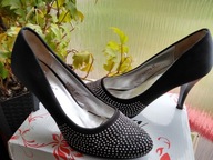 ELEGANCKIE BUTY na obcasie Deichmann roz.37