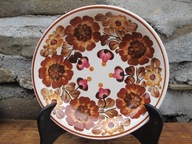 Ozdobny Talerz do Powieszenia_FAJANS WŁOCŁAWEK PRL_ 2