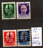 Włochy 114 , nr 642/ 6 , wydanie 1944