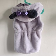 Kamizelka z uszami na kapturze Minnie 128 Disney kokarda futerko