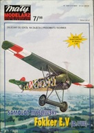 Mały Modelarz 7/1998 samolot Fokker E.V (D VIII)
