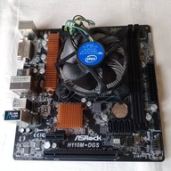 Płyta główna Asrock 110M-DGS + procesor Intel i7-6700 + wentylator