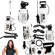 OPRYSKIWACZ RĘCZNY CIŚNIENIOWY 5L REGULOWANA DYSZA LANCA METALOWA