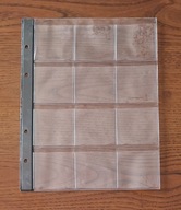 SAFE 7855 - Strona/karta ze wzmocnioną krawędzią na Holdery 12x 50x50mm