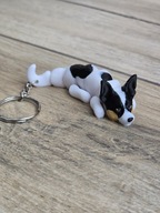 Breloczek Rat Terrier 3d - Seria Psów Brelok Druk3d fidget Keychain