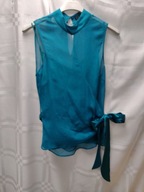 COAST Bluzkakreszowana dwuwarstwowa rozm 38 JEDWAB jak NOWA