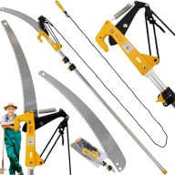 PIŁA TELESKOPOWA Z SEKATOREM DO DRZEW GAŁĘZI RĘCZNA 2w1 350mm MAMUTH