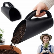 ŁOPATKA NABIERACZKA OGRODOWA NABIERAK DO ZIEMI PIASKU NAWOZU SZUFELKA LEKKA