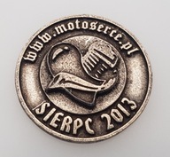 Znaczek, odznaka, blacha zlotowa, motocyklowa No.1342