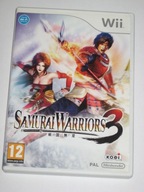 Samurai Warriors 3 BDB! Nintendo Wii BDB! 3xA