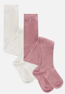 Primark 2szt rajtuzy rajstopy prążkowane 146