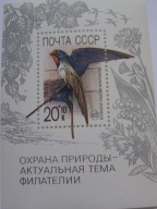 ZSRR - Jaskółka - ochrona przyrody - Mi. bl.211 **