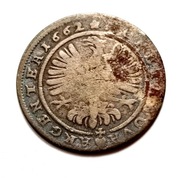 JERZY III - 15 KRAJCARÓW 1662 - LEGNICKO-BRZESKIE