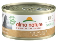 Almo Nature HFC Natural cielęcina dla kota 70g