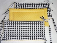 Ochraniacz modułowy Minky do łóżeczka 60x30