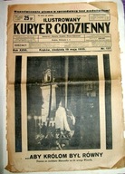 "ILUSTROWANY KURYER CODZIENNY" NR 137/1935 ROK, NIEDZIELA 19 MAJA