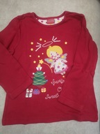 Bluzeczka 110-116 czerwona