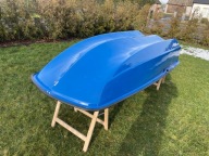 Katamaran lodka łódka lodz łódź wędkarska wiosłowa