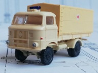 ~*~ TT 1:120..IFA W50 L..SKRZYNIA Z PLANDEKĄ..CZEWONY KRZYŻ ..S.E.S. ~*~