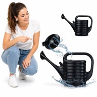 KONEWKA OGRODOWA DO PODLEWANIA Z SITKIEM SITKO ZEBRA ANTRACYT LEKKA 10L