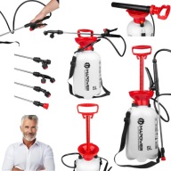 OPRYSKIWACZ CIŚNIENIOWY RĘCZNY 5L DO CHEMII PLECAKOWY LANCA170CM REGULOWANY