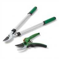 Solidny Zestaw 2w1: Sekator Ręczny + Nożyce 50cm do Krzewów i Drzew MOCNY