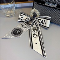 RETRO ELEGANCKA GUMKA DO WŁOSÓW AKCESORIA KOKARDA