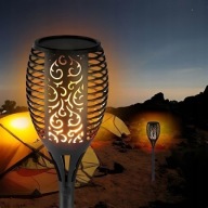 Lampa solarna | Wbijana | Czarny | 50 cm