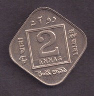 Indie Brytyjskie - 2 Anna 1918 rok