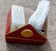 Raypath Face Glove Mydło Białe Zestaw Pielęgnacyjny Nanosrebro Demakijaż