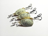 Błystka obrotowa Ubik Urania-188 obrotówka biała 3/8g