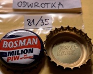 Kapsel z piwa Bosman Szczecin