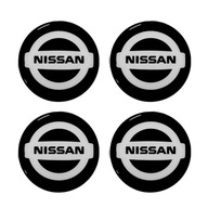 EMBLEMAT LOGO ZNACZEK 3D do Nissan 55 mm 54mm 4szt.