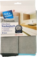 FLINK&SAUBER Premium ścierka kuchenna z mikrofibry 30 x 40 cm 2 szt.