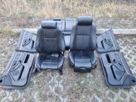 SKÓRA WNĘTRZE FOTELE BMW E39 KOMBI KOMPLET MPAKIET SPORTSITZE CZARNE