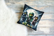 Poduszka prezent, z imieniem Lego Ninjago 40x40cm