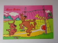Bajka Hanna Barbera - Scooby Doo - pocztówka z naklejkami