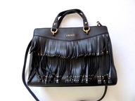 LIU JO CZARNA DO RĘKI I NA RAMIĘ ŚREDNIA