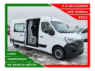 RENAULT MASTER L3H2 BRYGADÓWKA 7 OSÓB 2,3dCI/136KM KLIMATYZACJA TEMPOMAT