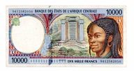 Afryka Środkowa 10 000 Fr 1994r L-Gabon