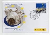 2 euro Niemcy koperta