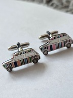 SPINKI DO KOSZULI MANKIETÓW AUTO MINI COOPER FIAT 500 GARBUS PIĘKNE AUTKO