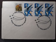 Polska - koperta - obieg - bez obiegu - poczty lotnicze