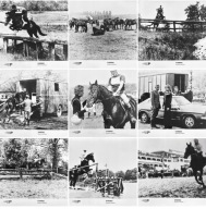 IWNO k.Poznania,BIAŁY BÓR 74r stadnina koni 9x fotografia fotos film KARINO