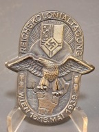 Odznaka Reichskolonialtagung Wien 1939 – RKB – Tinnie