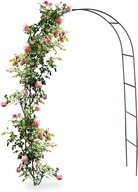 Pergola tworzywo sztuczne Relaxdays łuk 240 cm