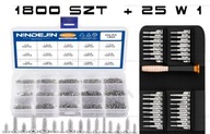 HIT! ZESTAW 1800 MINI ŚRUBEK + PRECYZYJNY ŚRUBOKRĘT 25W1