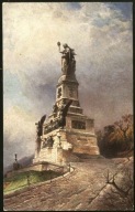Niederwald Nationaldenkmal Astudin-Karten von Rhein Hoursch Bechstedt 1930
