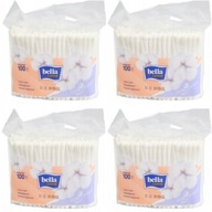PATYCZKI HIGIENICZNE 400 SZTUK BELLA 100% BAWEŁNA